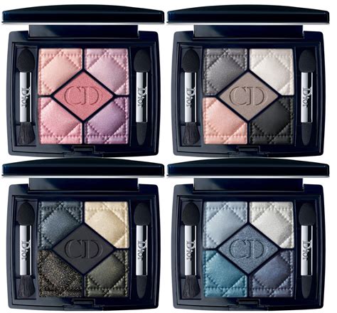 dior palette fall 2014|Dior Fall 2014 '5 Couleurs' Eyeshadow Palettes in Pied de Poule .